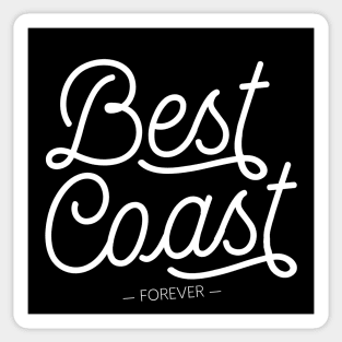 West Coast Best Coast Forever - California Los Angeles San Diego Sticker